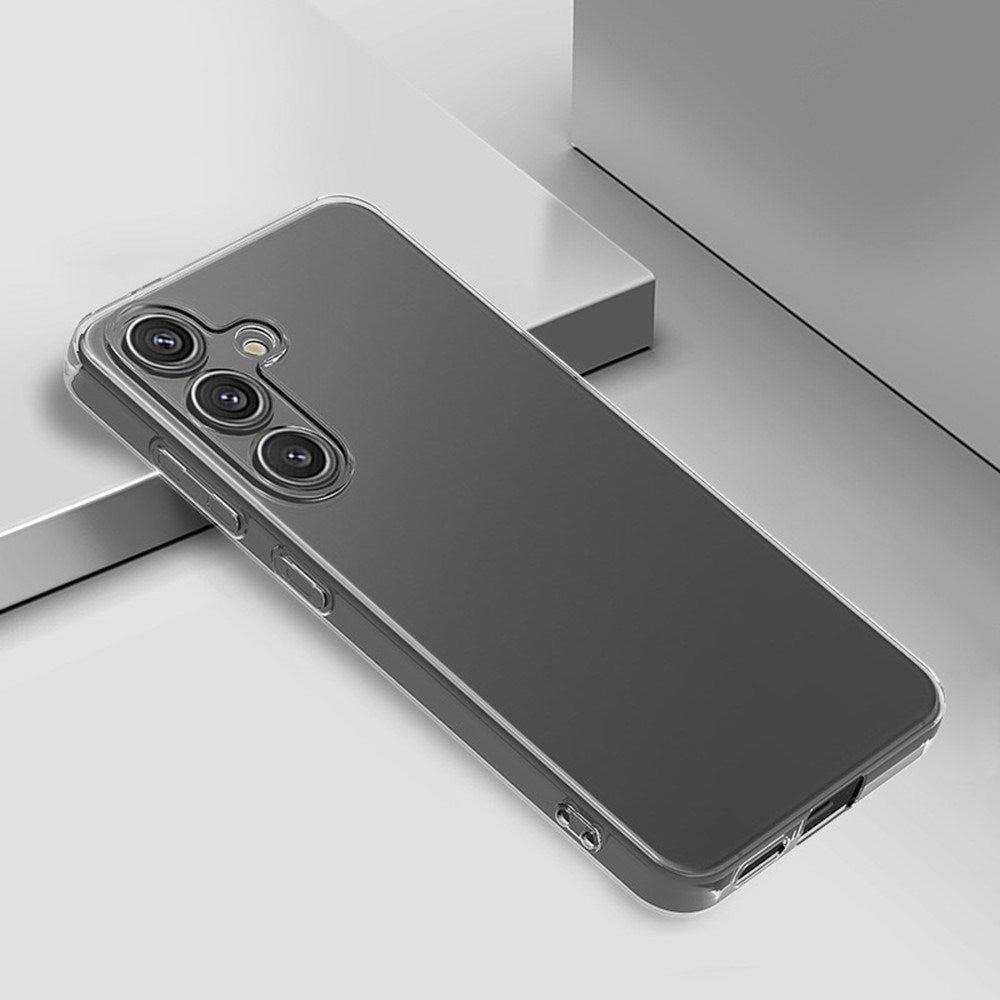 EIDERWOOD Samsung Galaxy S25+ (Plus) Ultra Tunt Flexibelt Plast Skal - Genomskinlig