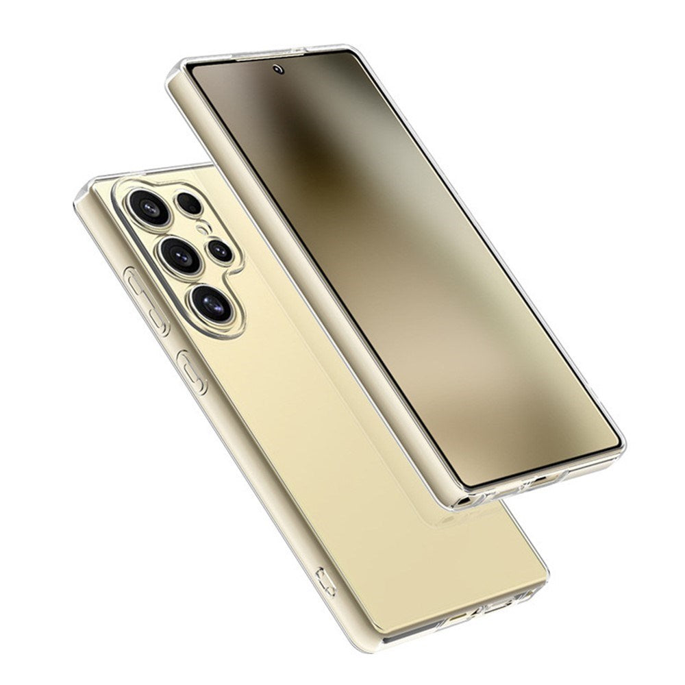 EIDERWOOD Samsung Galaxy S25 Ultra Tunt Flexibelt Plast Skal - Genomskinlig