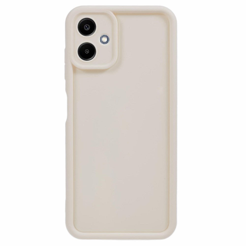 EIDERWOOD Anti-Slip Flexibelt Plast Skal - Samsung Galaxy A06 - Beige