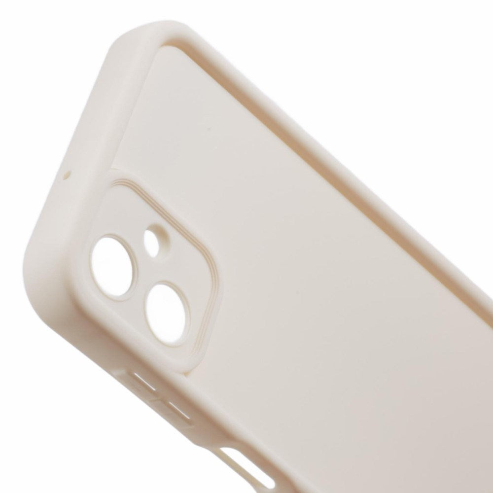 EIDERWOOD Anti-Slip Flexibelt Plast Skal - Samsung Galaxy A06 - Beige