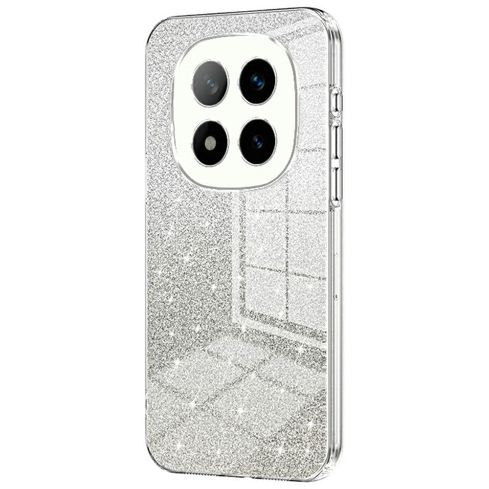 EIDERWOOD Xiaomi Redmi Note 14 Pro+ Glitter Skal - Genomskinlig