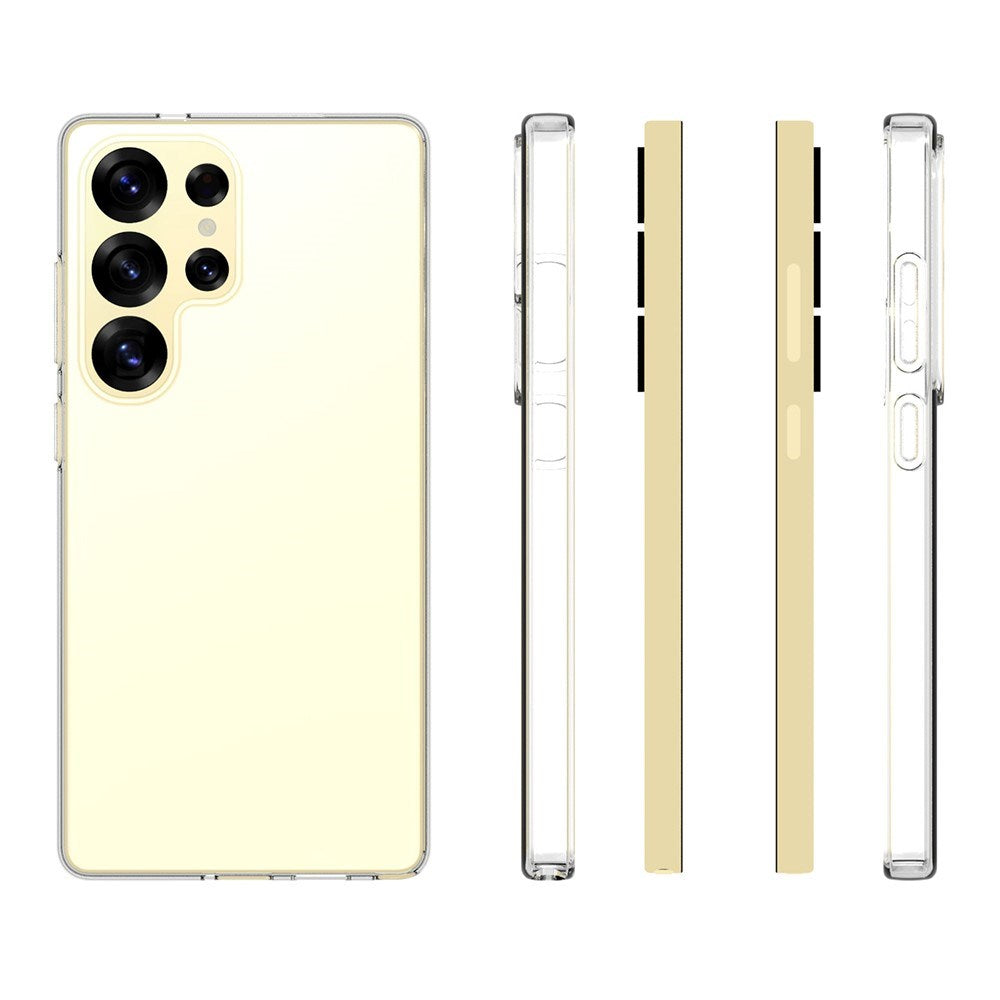 EIDERWOOD Samsung Galaxy S25 Ultra Flexibelt Plast Skal - Genomskinlig