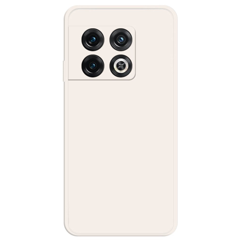 EIDERWOOD OnePlus 10 Pro Fodrat Flexibelt Plast Skal - Beige
