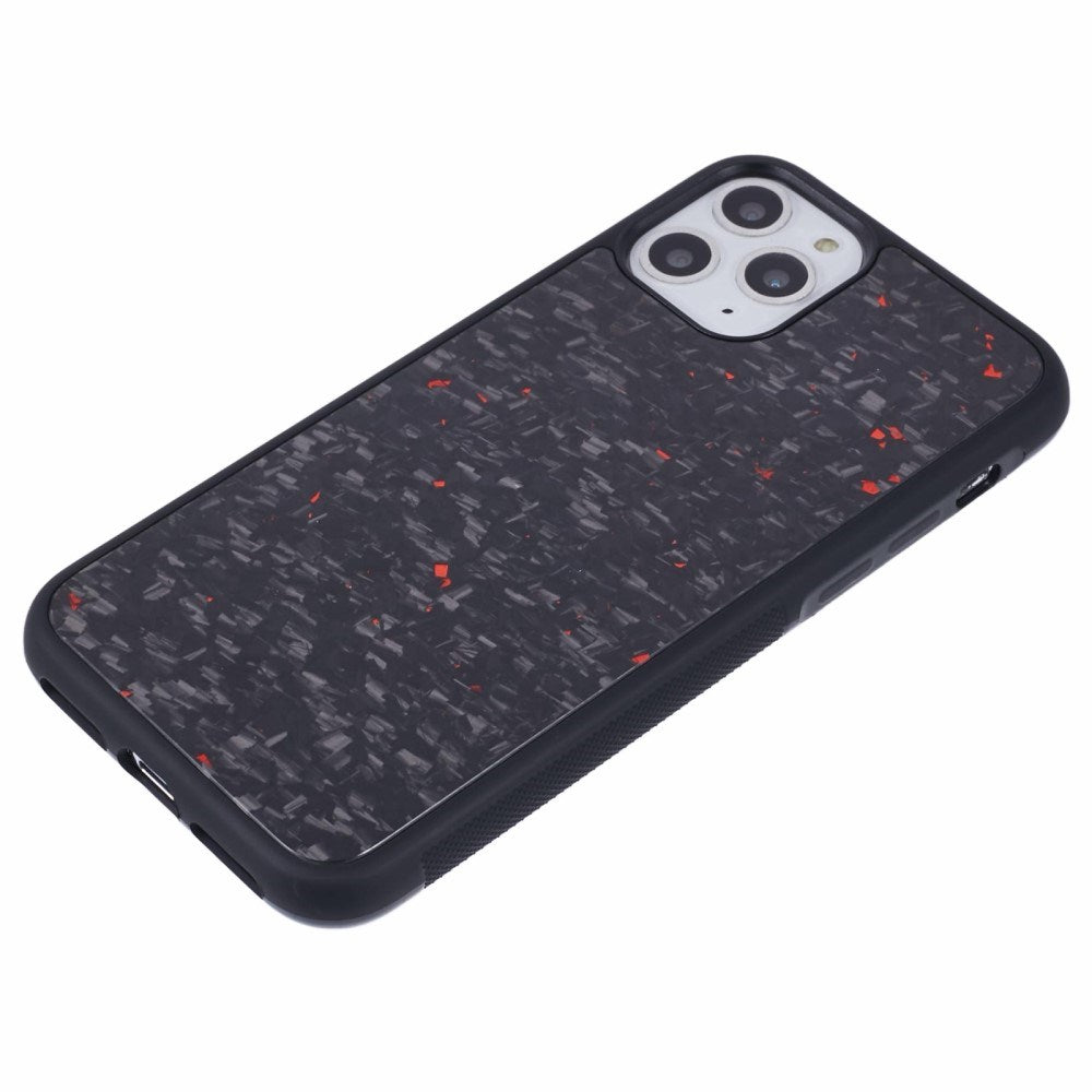 EIDERWOOD iPhone 11 Pro Skal i Aramidfiber och Mjuk Plast - Röd