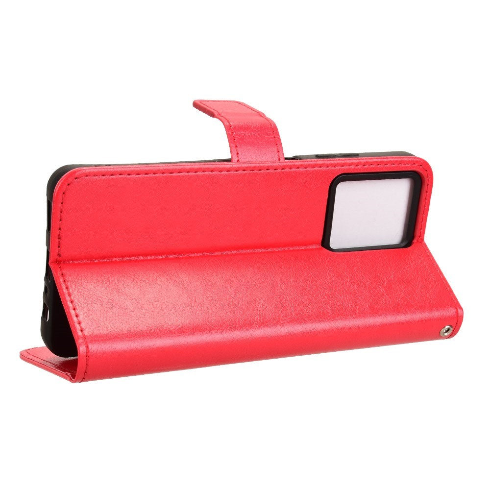 EIDERWOOD HMD Fusion / Fusion X1 Konstläder Flip Fodral m. Rem - Röd