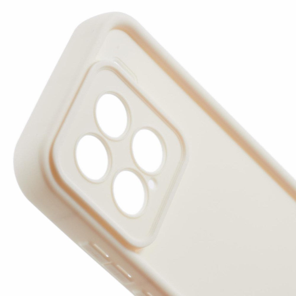 EIDERWOOD Xiaomi 15 Anti-Slip Flexibelt Plast Skal - Vit