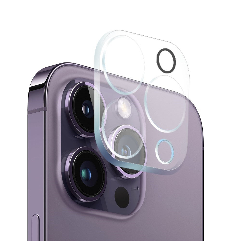 NORTHJO iPhone 14 Pro Max | 3-i-1 360° Skyddsset med Skal | Skärmskydd | Kameralinsskydd - Genomskinlig