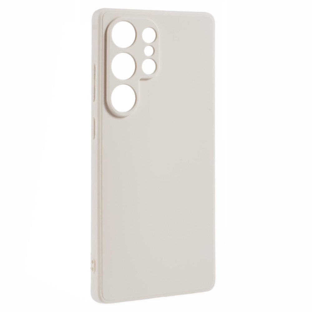 EIDERWOOD Samsung Galaxy S25 Ultra Flexibelt Plast Shockproof Cover - Vit