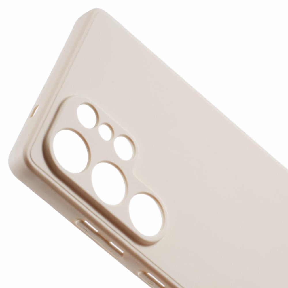 EIDERWOOD Samsung Galaxy S25 Ultra Flexibelt Plast Shockproof Cover - Vit