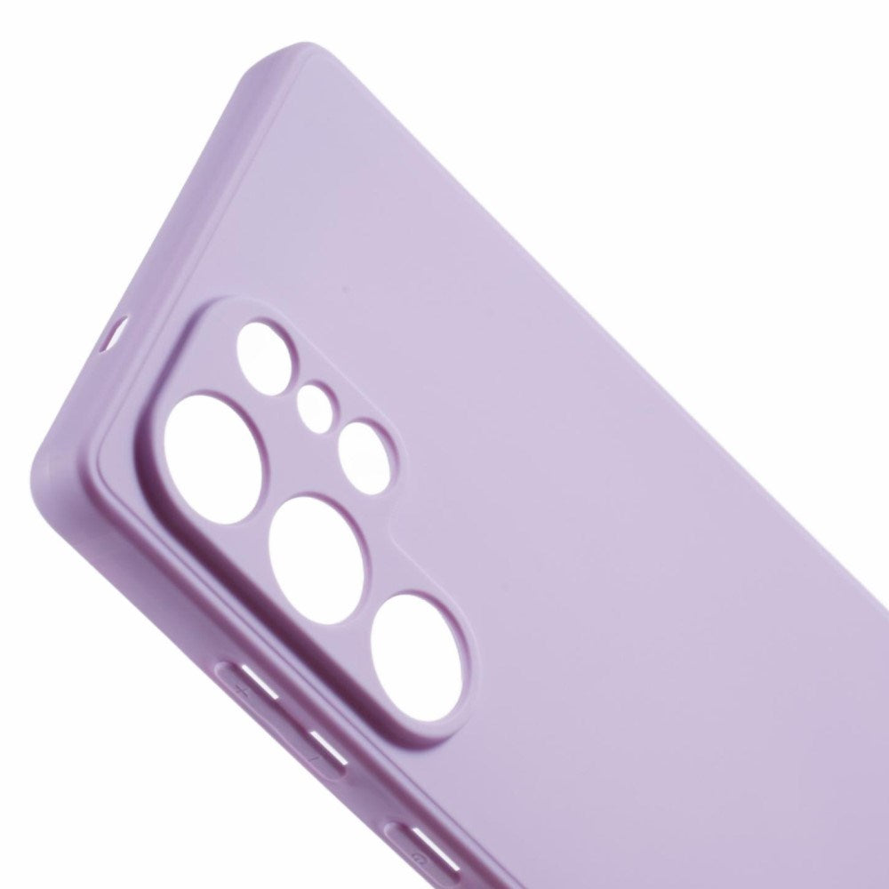 EIDERWOOD Samsung Galaxy S25 Ultra Flexibelt Plast Shockproof Cover - Purpur
