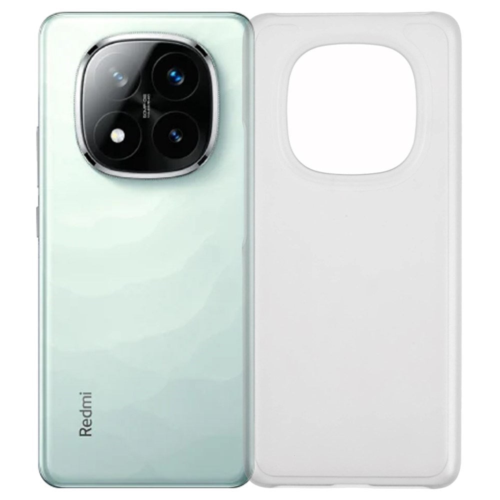 EIDERWOOD Xiaomi Redmi Note 14 Pro+ Hårt Plast Skal - Genomskinlig