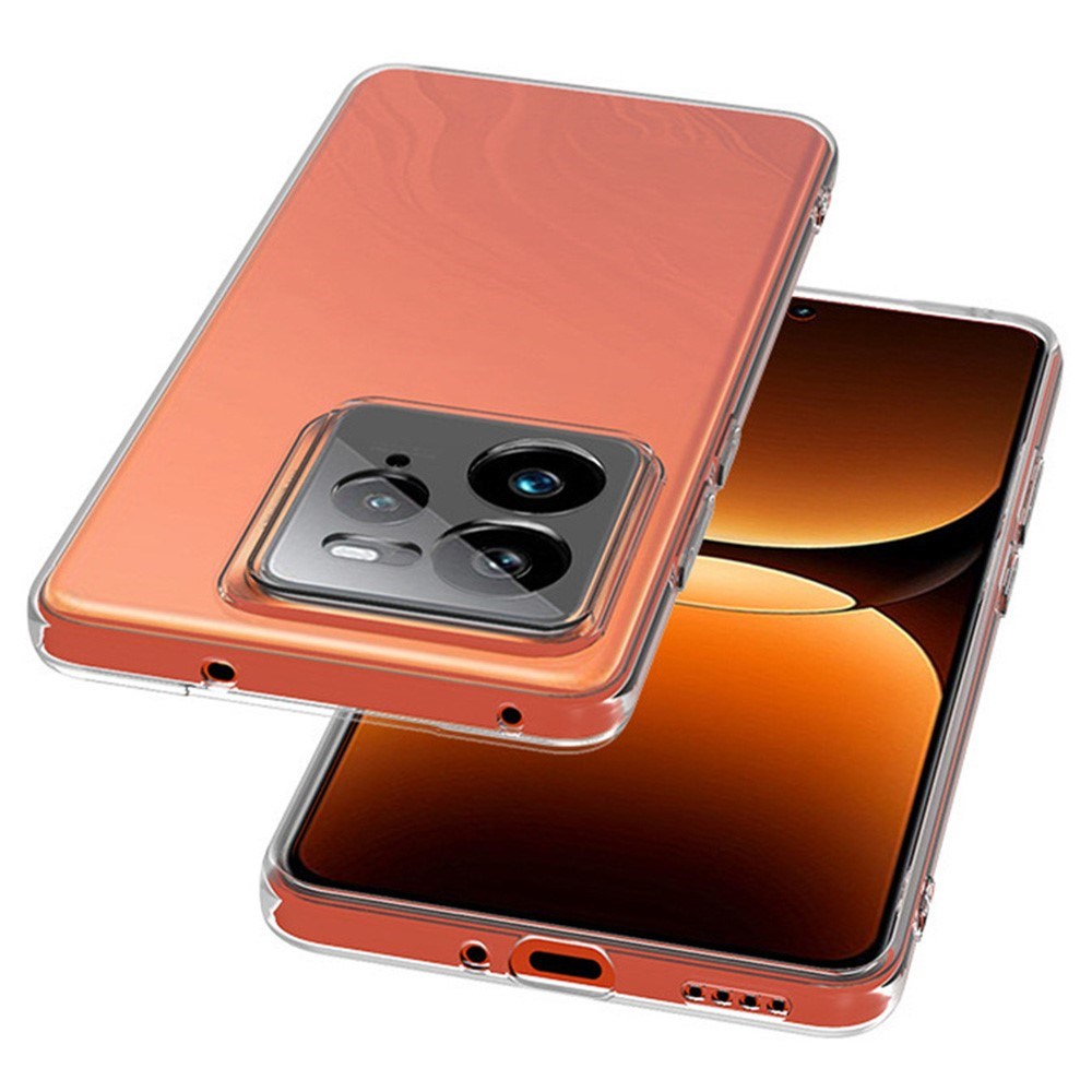 EIDERWOOD Realme GT 7 Pro (5G) Flexibelt Plast Bakside Skal - Genomskinlig