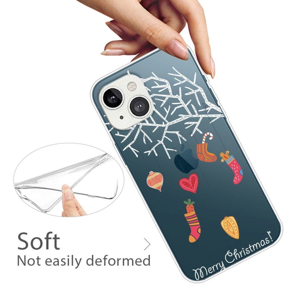 iPhone 14 TPU Plast Skal - Jul-tema - Julgransdekorationer