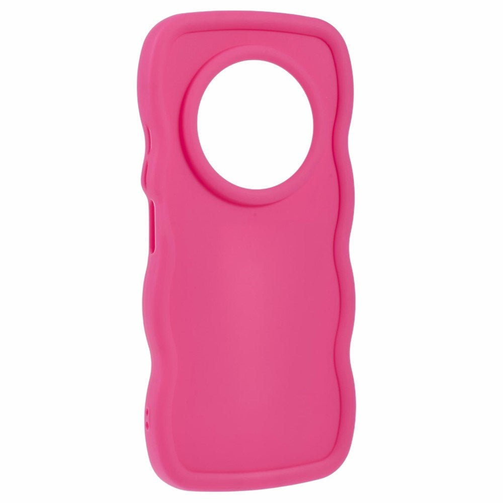 EIDERWOOD Xiaomi Redmi 14C Flexibelt Plast Wavy Skal - Pink