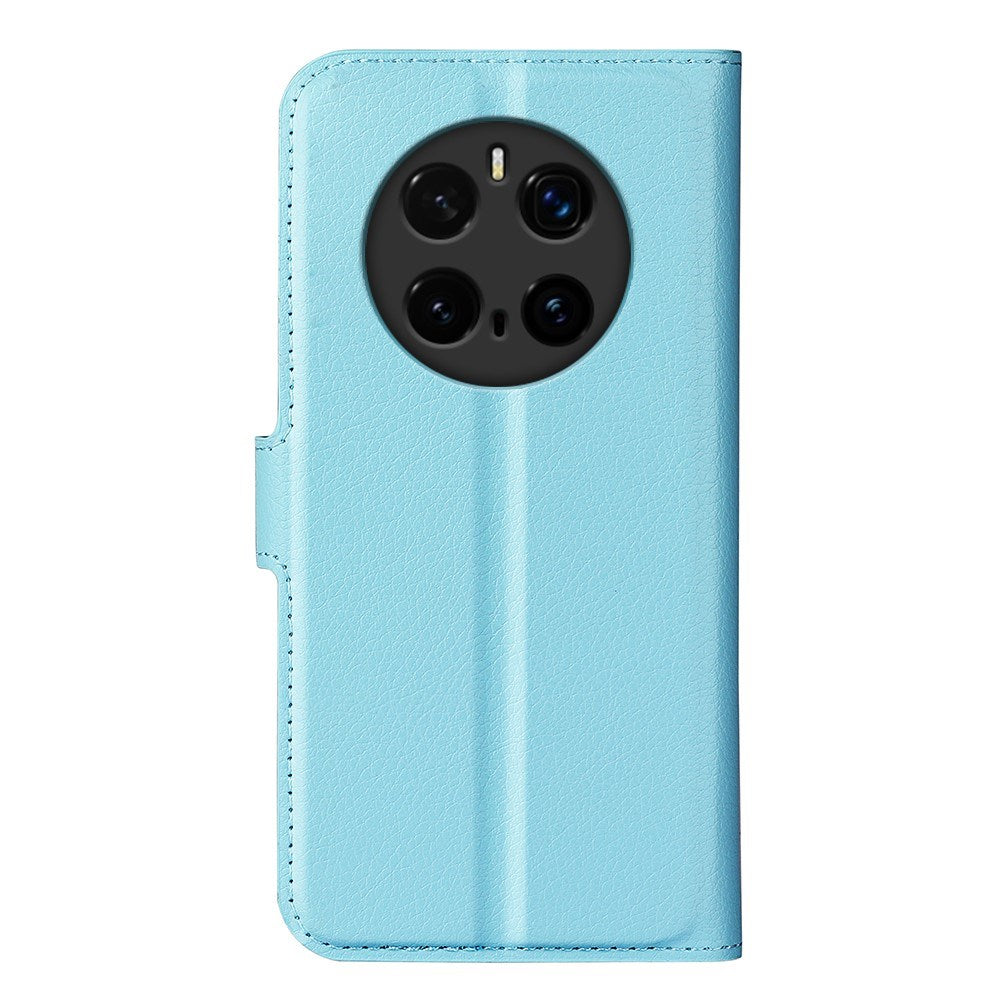 EIDERWOOD Honor Magic7 Pro Konstläder Flip Fodral m. Korthållare & Ställfunktion - Blå