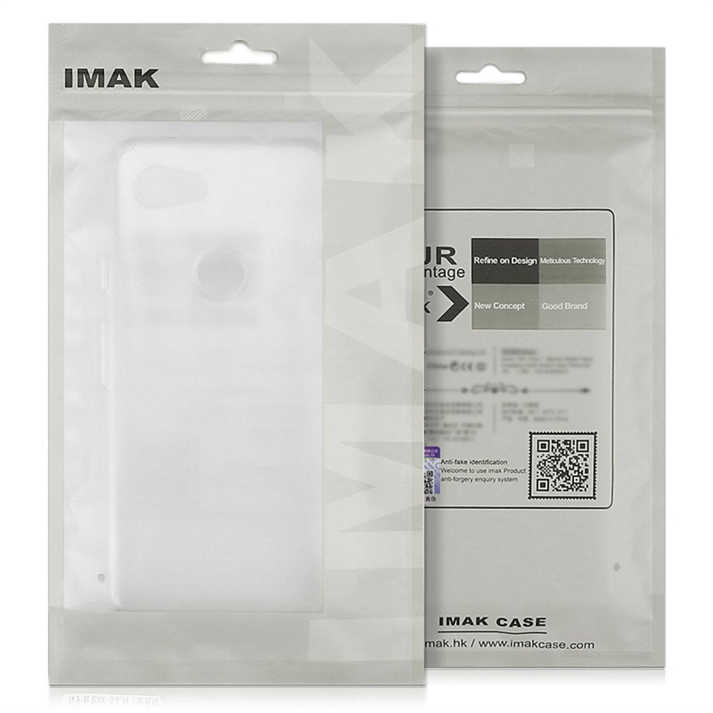 IMAK Samsung Galaxy S25+ (Plus) Flexibelt Plast Skal - Transparent