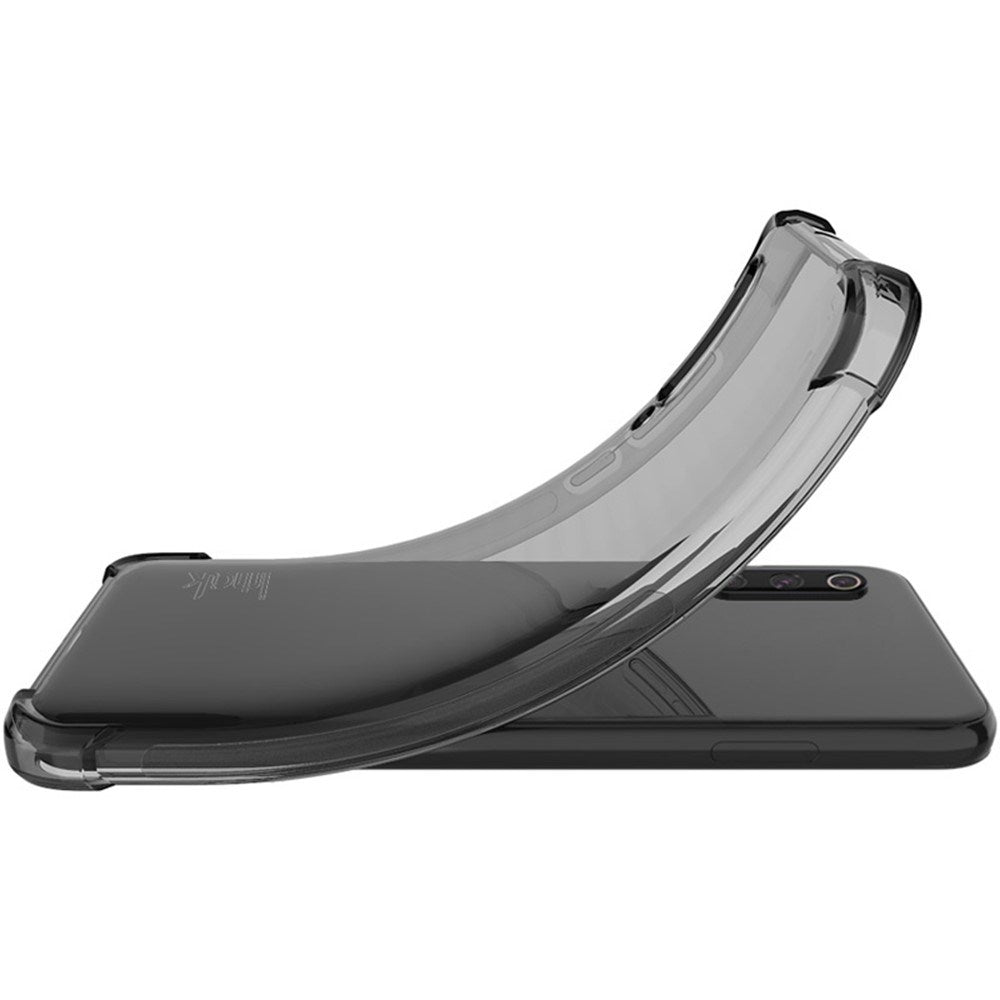 Asus ROG Phone 9 (5G) / 9 Pro (5G) - IMAK Flexibelt Plast Bakside Skal - Genomskinlig / Svart