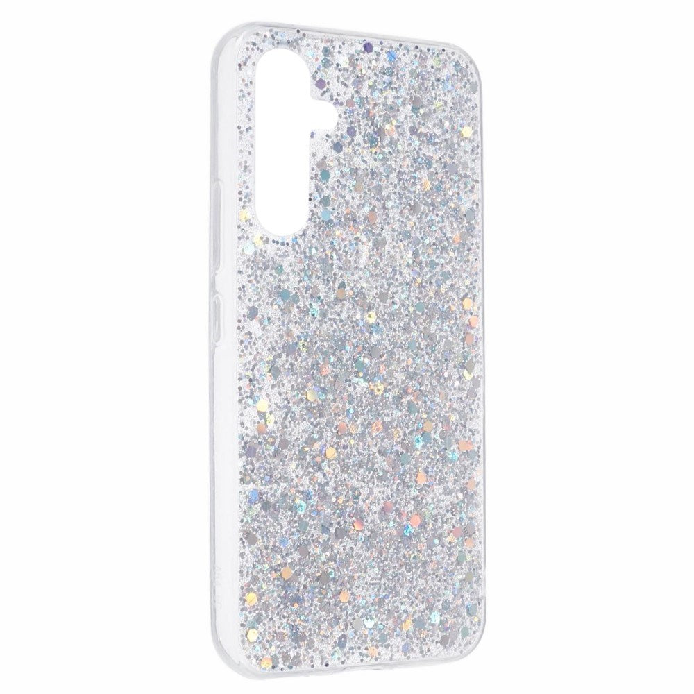 EIDERWOOD Samsung Galaxy A26 (5G) Flexibelt Plast Skal m. Glitter - Silver