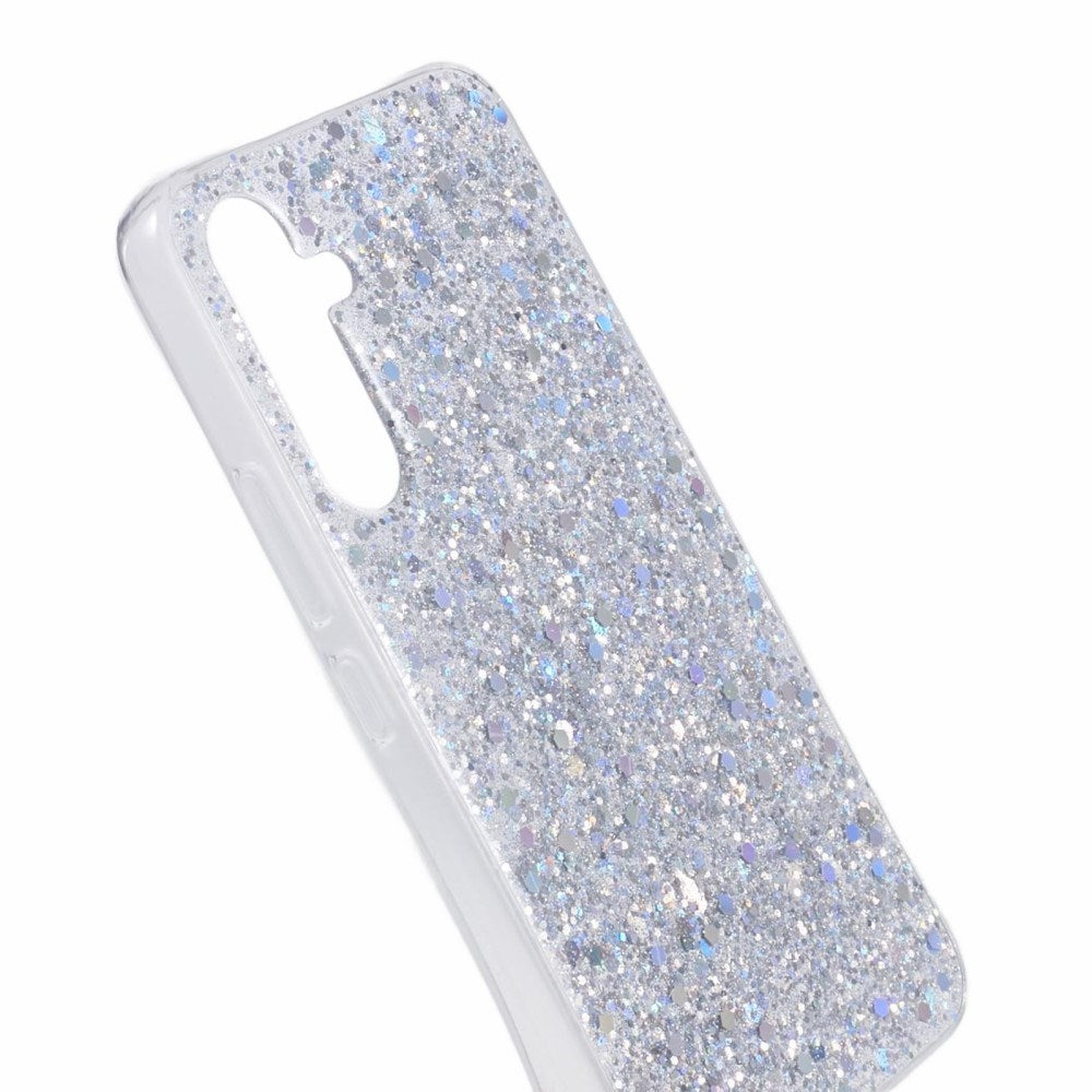 EIDERWOOD Samsung Galaxy A26 (5G) Flexibelt Plast Skal m. Glitter - Silver