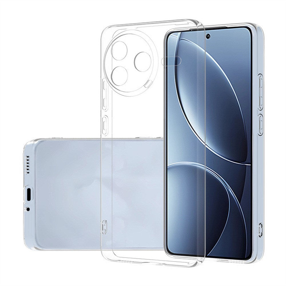 Xiaomi Poco F7 Pro EIDERWOOD Flexibelt Plast Bakside Skal – Genomskinlig