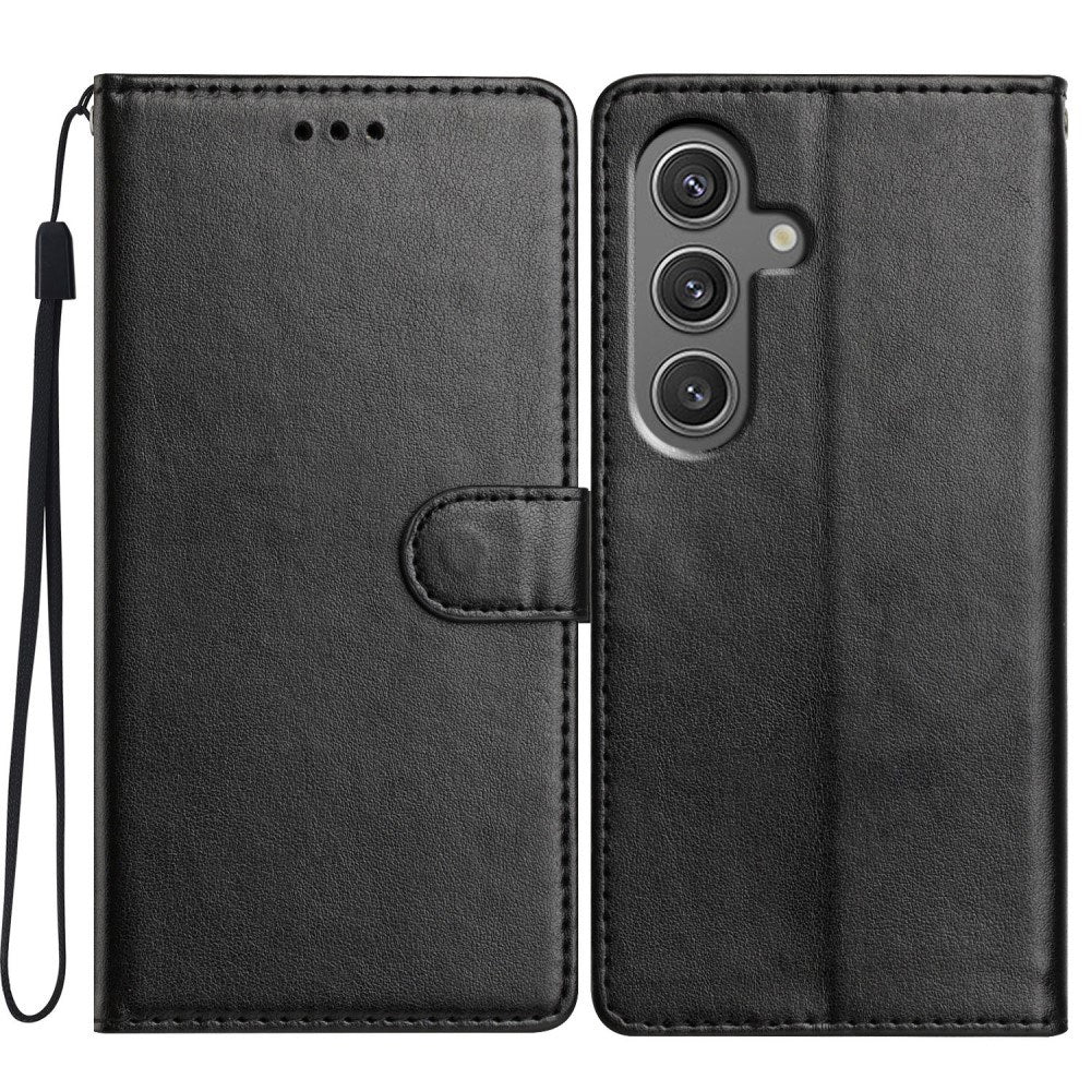 EIDERWOOD Samsung Galaxy A26 (5G) Konstläder Flip Fodral m. Rem - Svart
