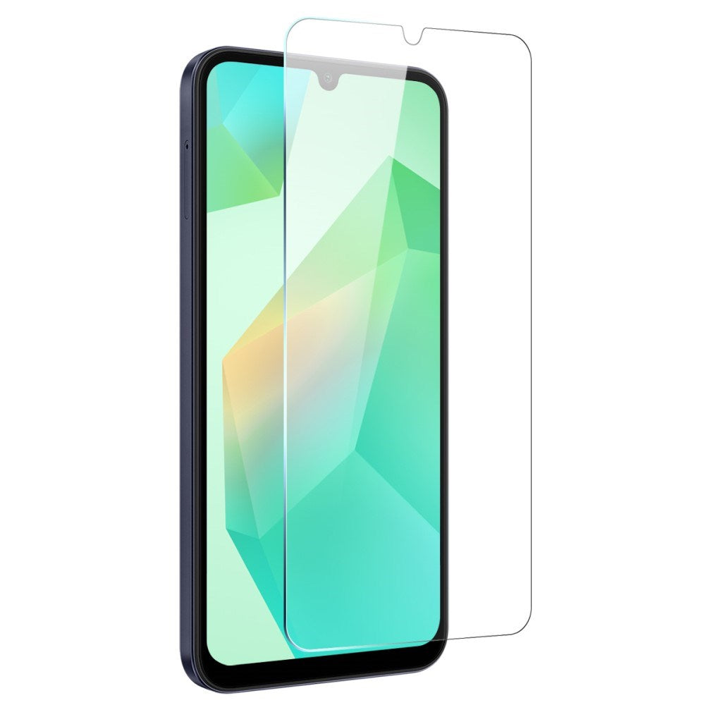 NORTHJO Samsung Galaxy A26 Flexibelt Plastskal + Skärmskydd Combo - Transparent