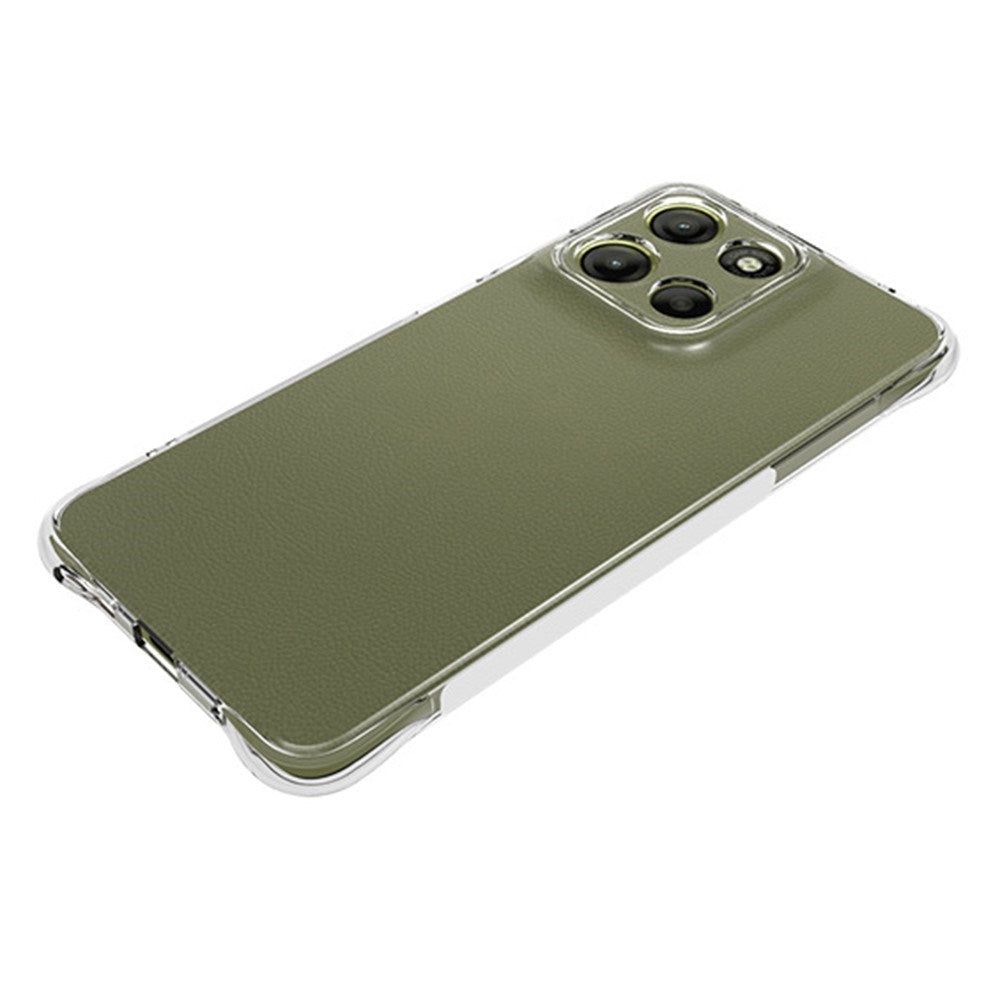 EIDERWOOD Motorola Moto G15 4G Flexibelt Plastbaksidsskydd - Transparent