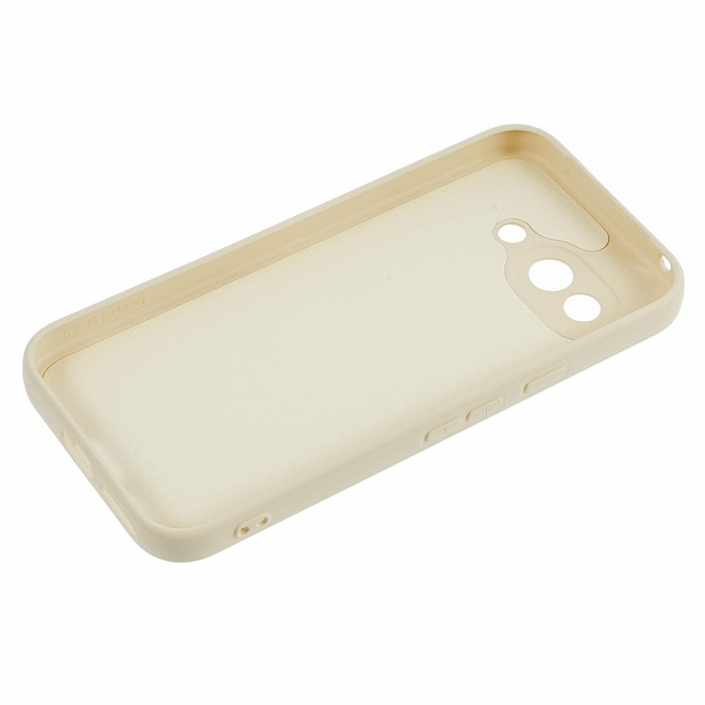 EIDERWOOD Google Pixel 9a Fodrat Flexibelt Plast Skal - Beige