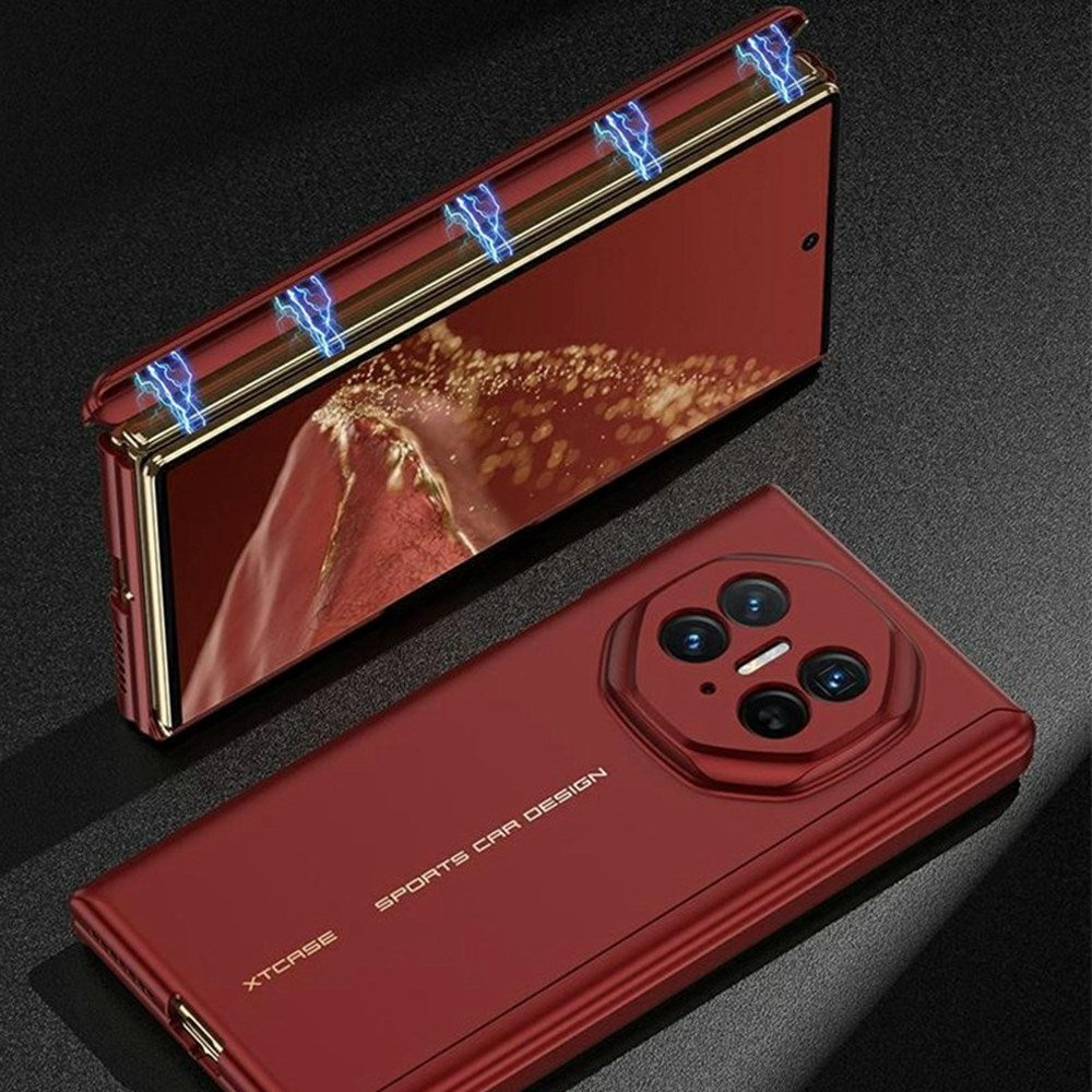 EIDERWOOD Huawei Mate XT Case Skin Feel Tunt Magnetiskt Flexibelt Plastfodral - Svart