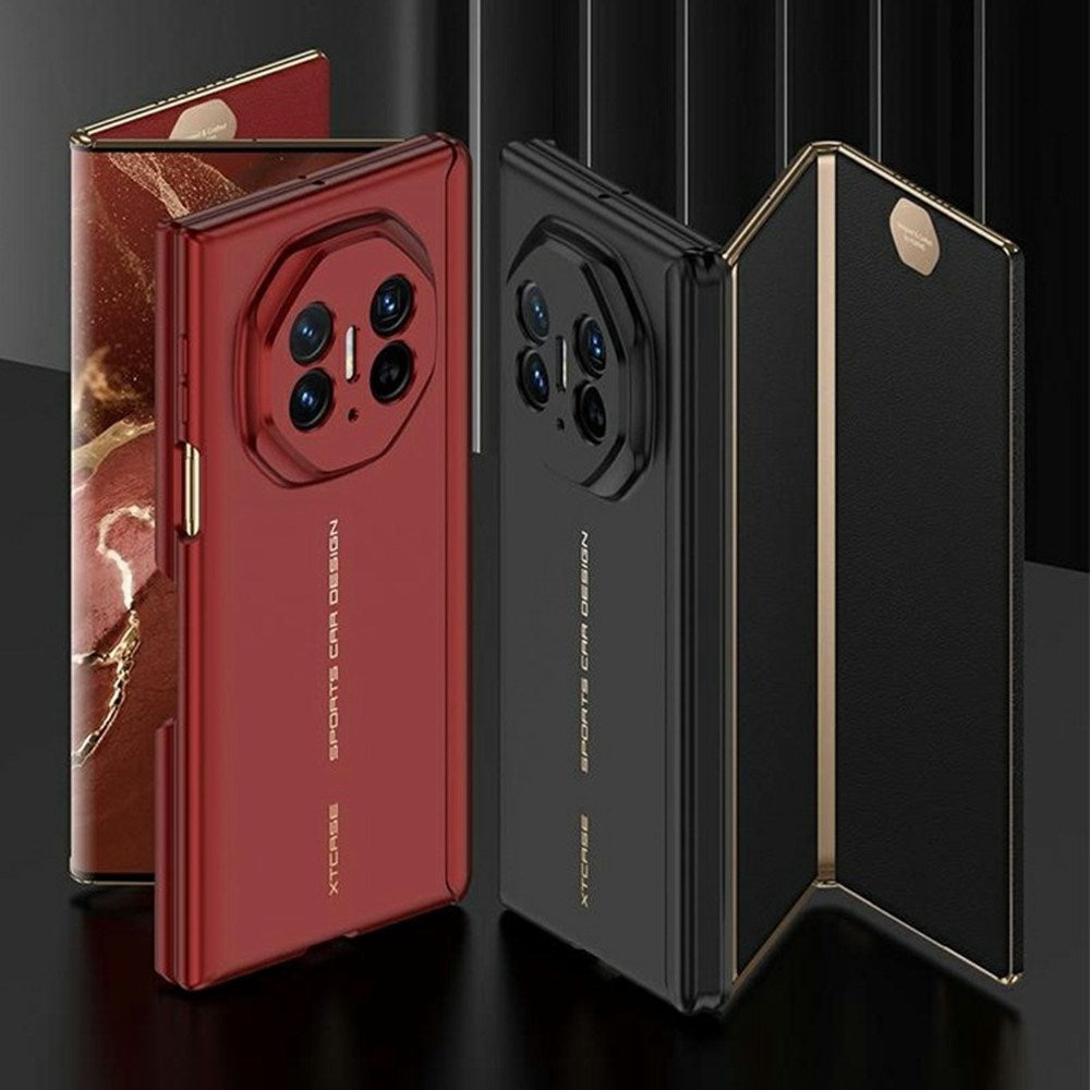 EIDERWOOD Huawei Mate XT Case Skin Feel Tunt Magnetiskt Flexibelt Plastfodral - Svart