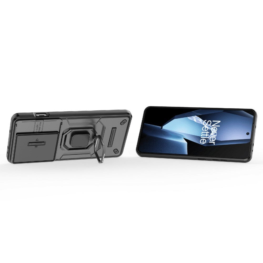 EIDERWOOD OnePlus 13R Arbetsfodral med Kameraskydd - Svart