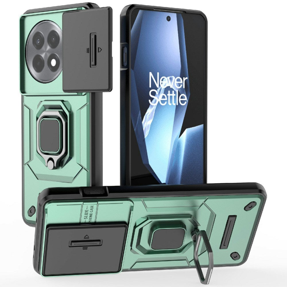 EIDERWOOD OnePlus 13R Arbetsfodral med Kameraskydd - Grön