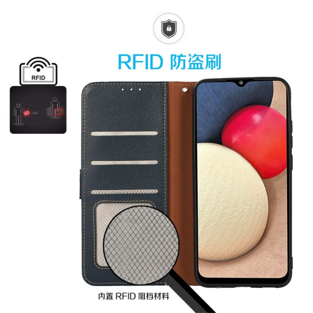 OnePlus 13R Konstläderfodral med Rem - Blå