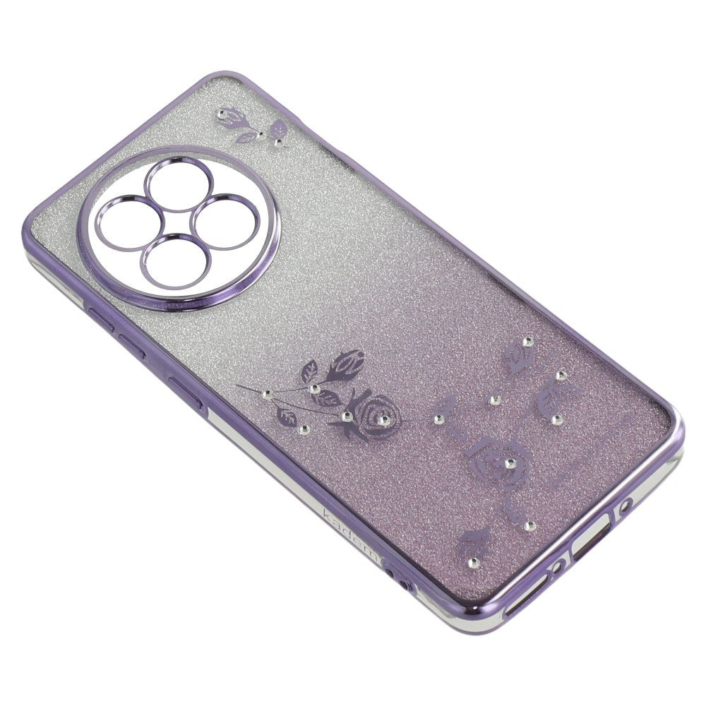 OnePlus 13R Flexibelt Plast Skal med 2 x Nyckelband - Lila