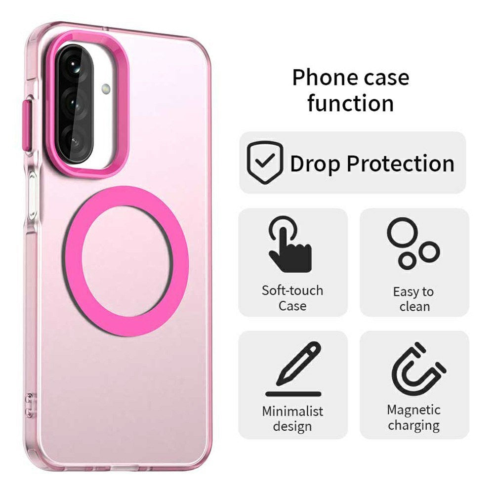 EIDERWOOD Samsung Galaxy A26 5G Skal Hybridskydd med MagSafe - Pink