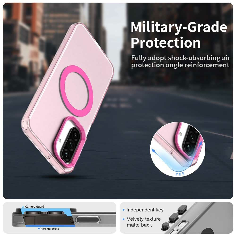 EIDERWOOD Samsung Galaxy A26 5G Skal Hybridskydd med MagSafe - Pink