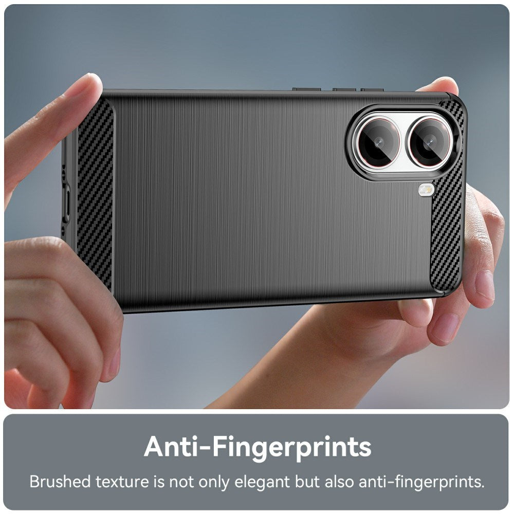 EIDERWOOD Xiaomi Poco X7 Pro Brushed Carbon Skal - Svart