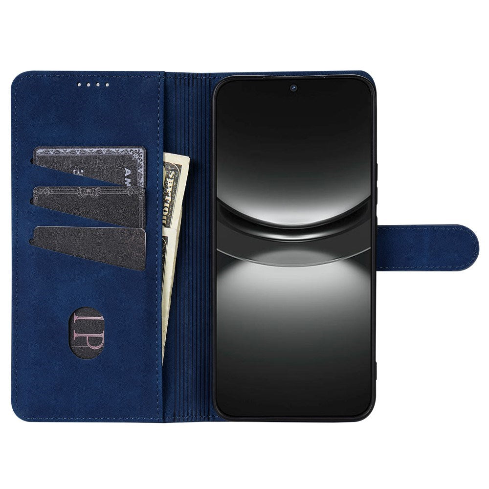 EIDERWOOD Xiaomi Poco X7 Pro Konstläder Flip Fodral m. Korthållare & Ställfunktion - Blå