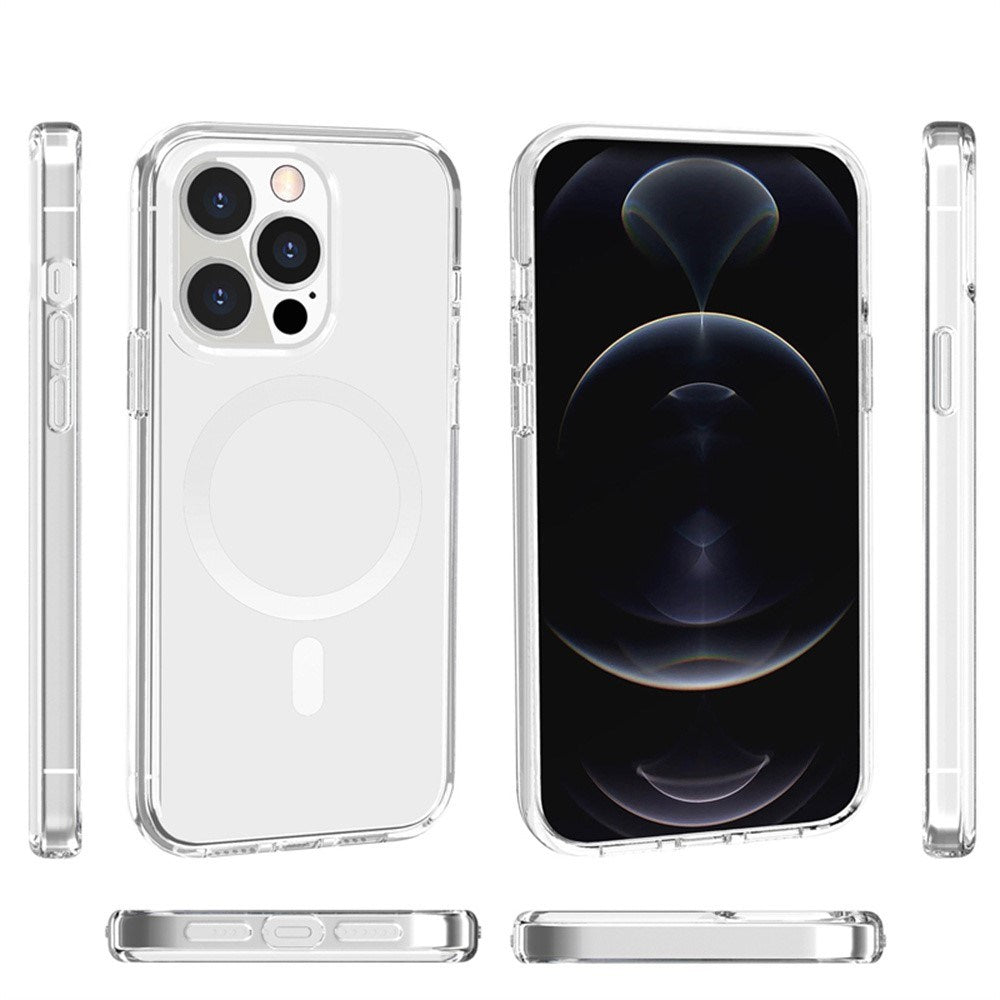 iPhone 14 Pro EIDERWOOD Hybrid Magnetic Skal - MagSafe Kompatibel - Genomskinlig