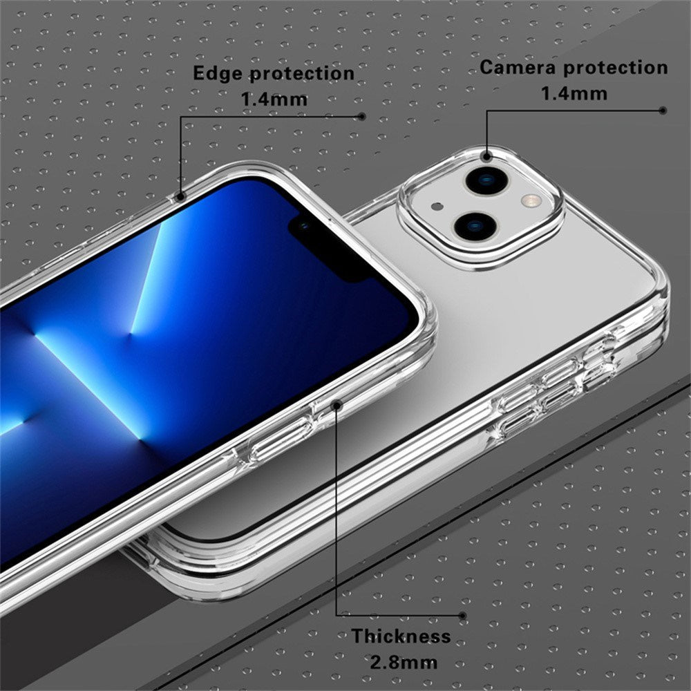 iPhone 14 EIDERWOOD Hybrid Magnetic Skal - MagSafe Kompatibel - Genomskinlig