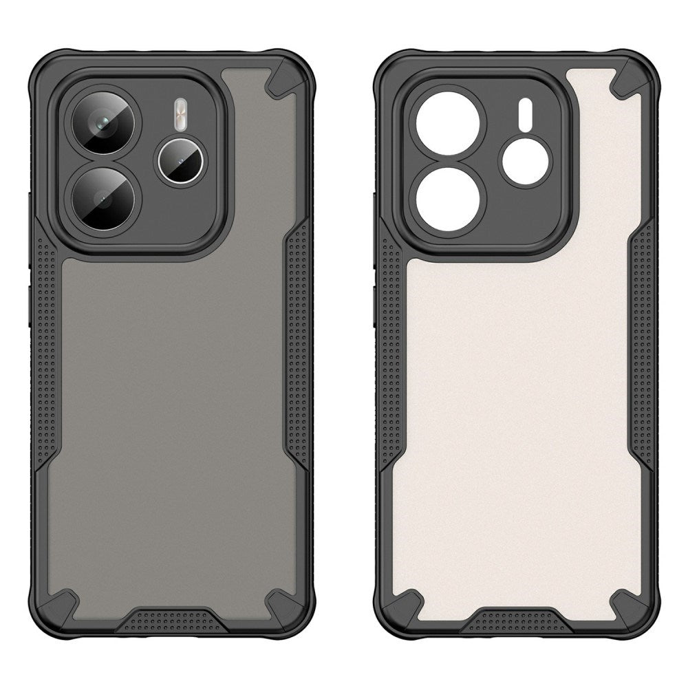 EIDERWOOD Xiaomi Redmi Note 14 (5G) Hybrid Plast Bakside Skal - Svart