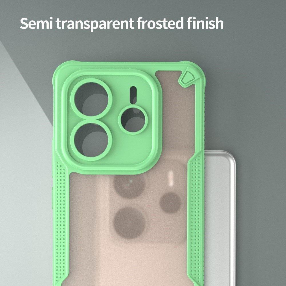 EIDERWOOD Xiaomi Redmi Note 14 (5G) Hybrid Plast Bakside Skal - Grön