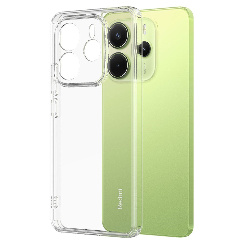 EIDERWOOD Xiaomi Redmi Note 14 (4G) Flexibelt Plast Skal - Genomskinlig