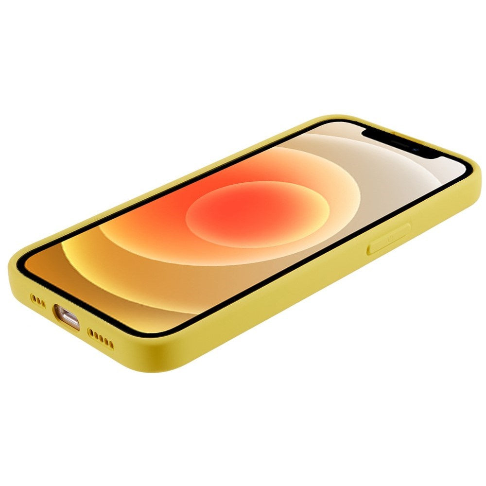 EIDERWOOD iPhone 12 Mini Flexibelt Plast Skal - Gul