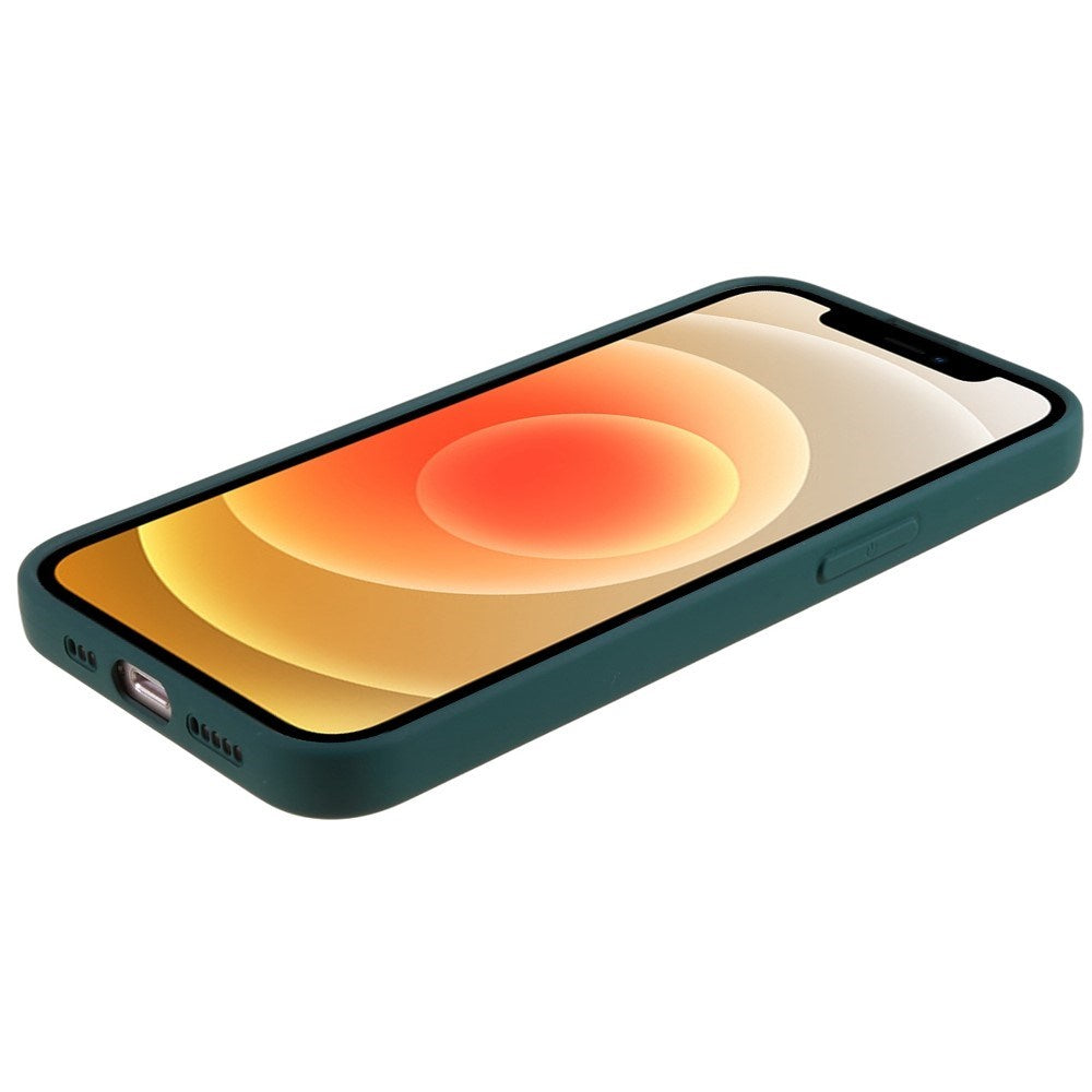EIDERWOOD iPhone 12 Mini Flexibelt Plast Skal - Mörkgrön