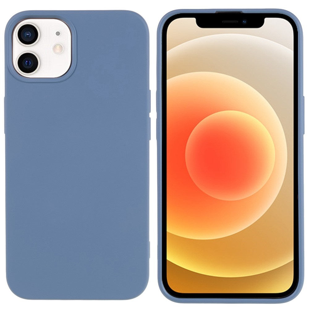 EIDERWOOD iPhone 12 Mini Flexibelt Plast Skal - Ljusblå