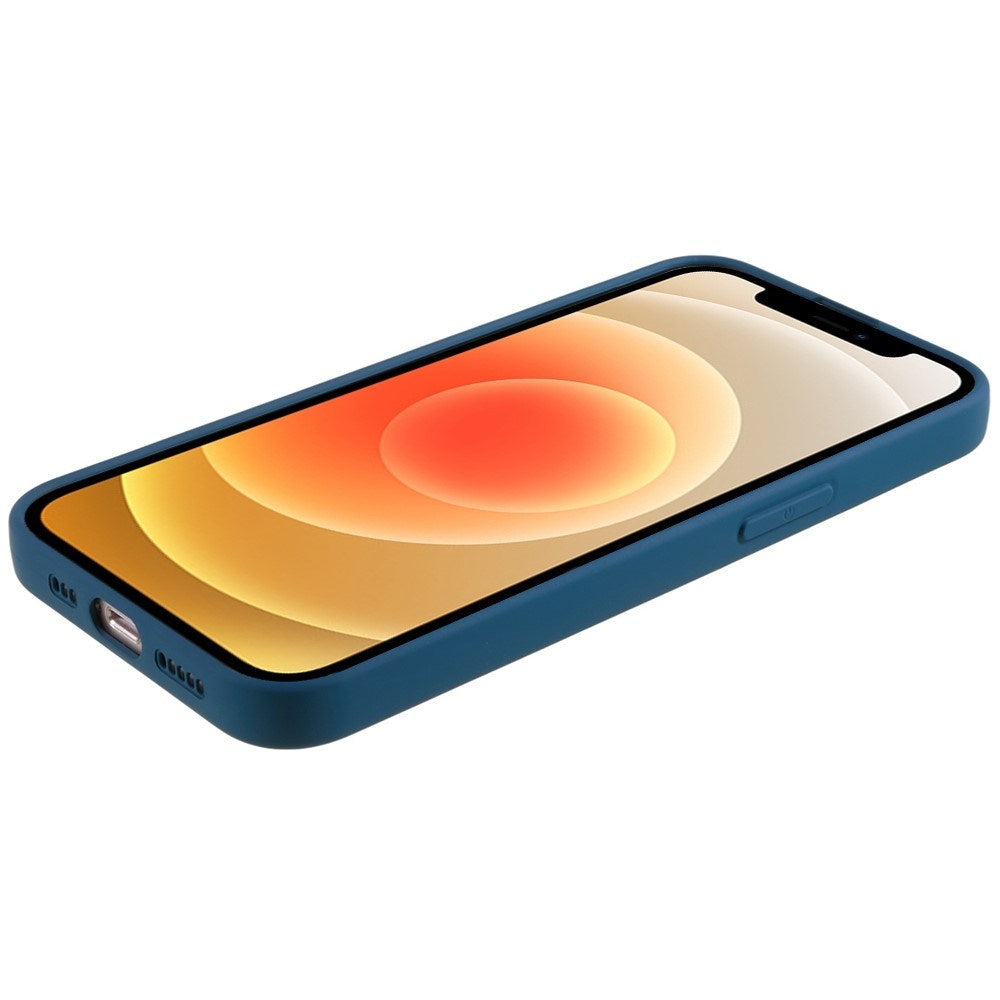 EIDERWOOD iPhone 12 Mini Flexibelt Plast Skal - Mörkblå