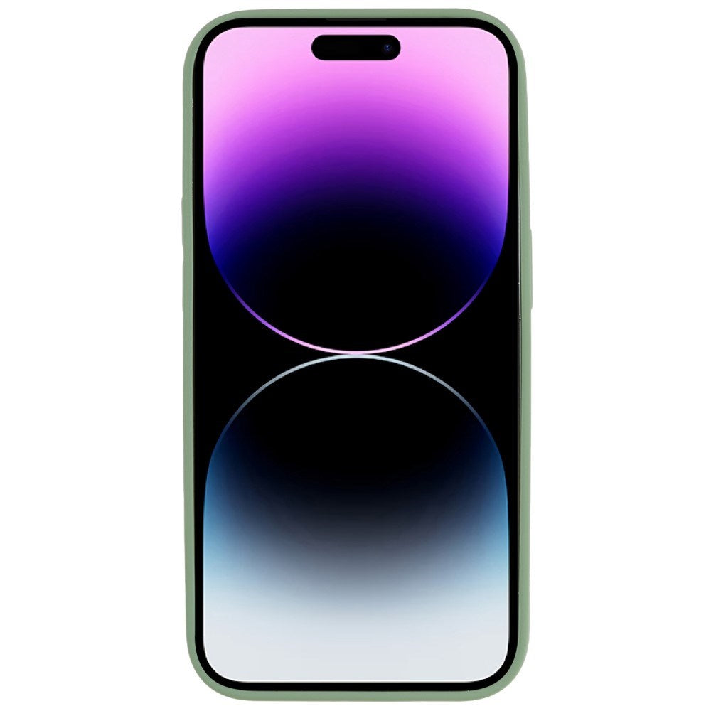 EIDERWOOD iPhone 14 Pro Max Fodrat Flexibelt Plast Skal - Ljusgrön