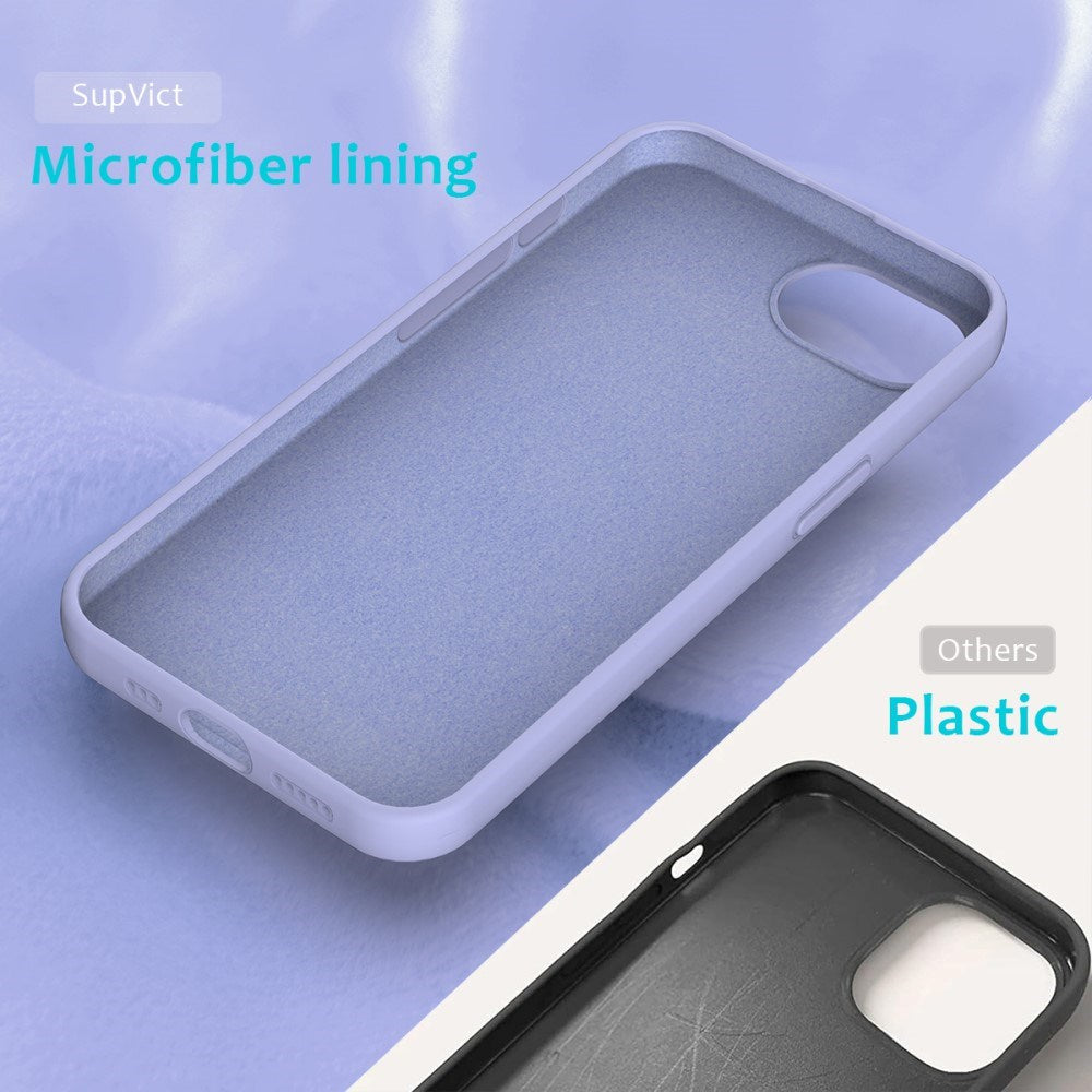 EIDERWOOD iPhone 16e Fodrat Silikon Skal - Lavendel