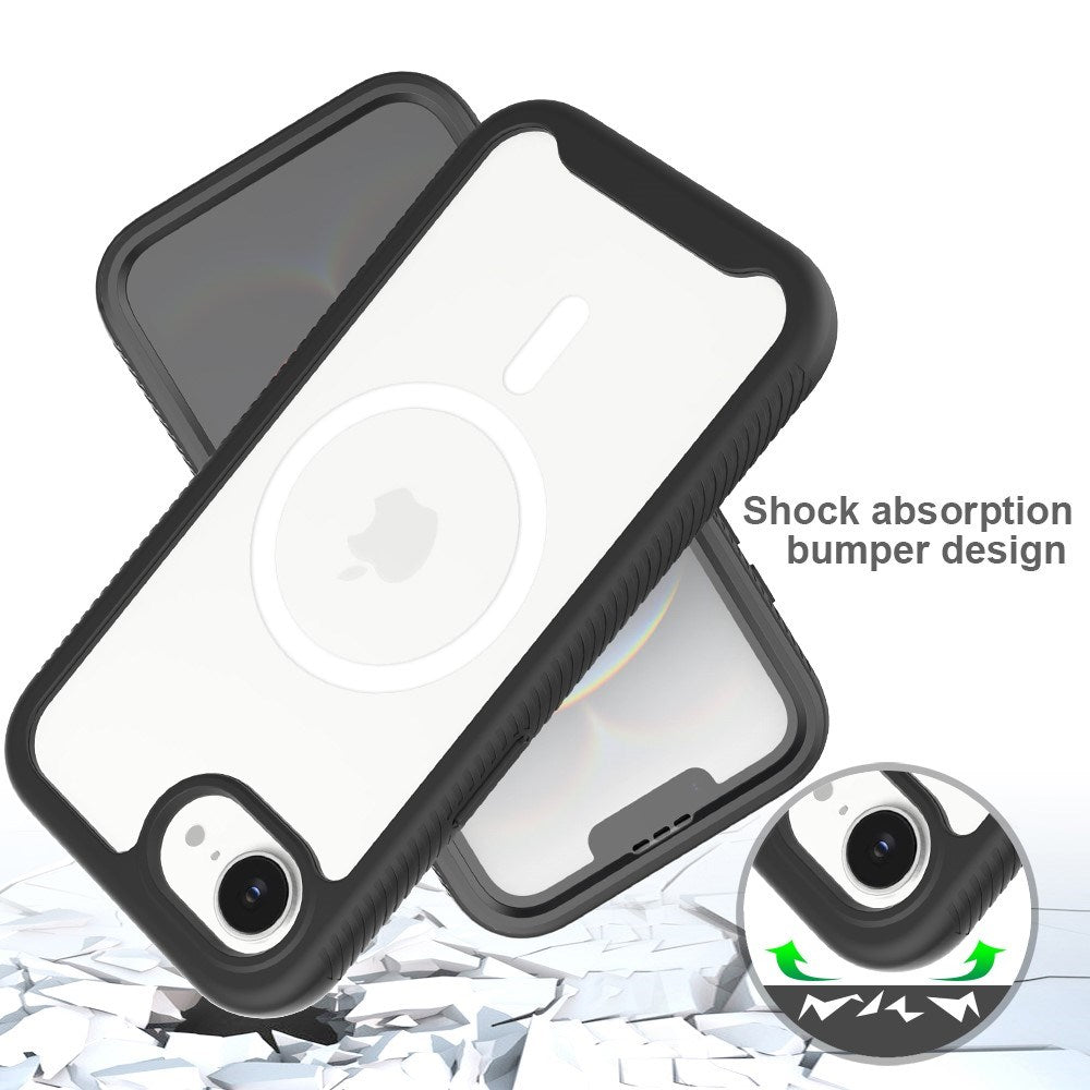 EIDERWOOD iPhone 16e 2-i-1 Skal med Inbyggt Skärmskydd - Lila